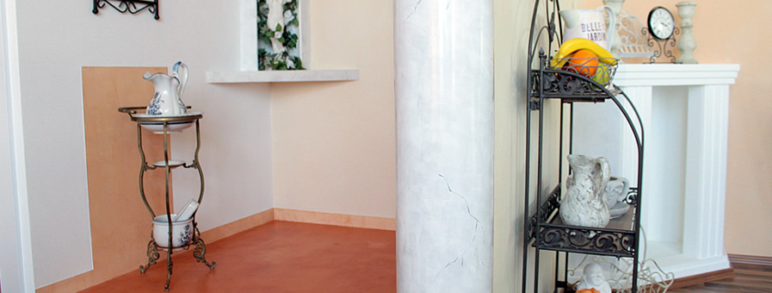 Ausstellung, Neuler, Raumgestaltung, Stuck, Innenraumgestaltung, mediterrane Innenputze